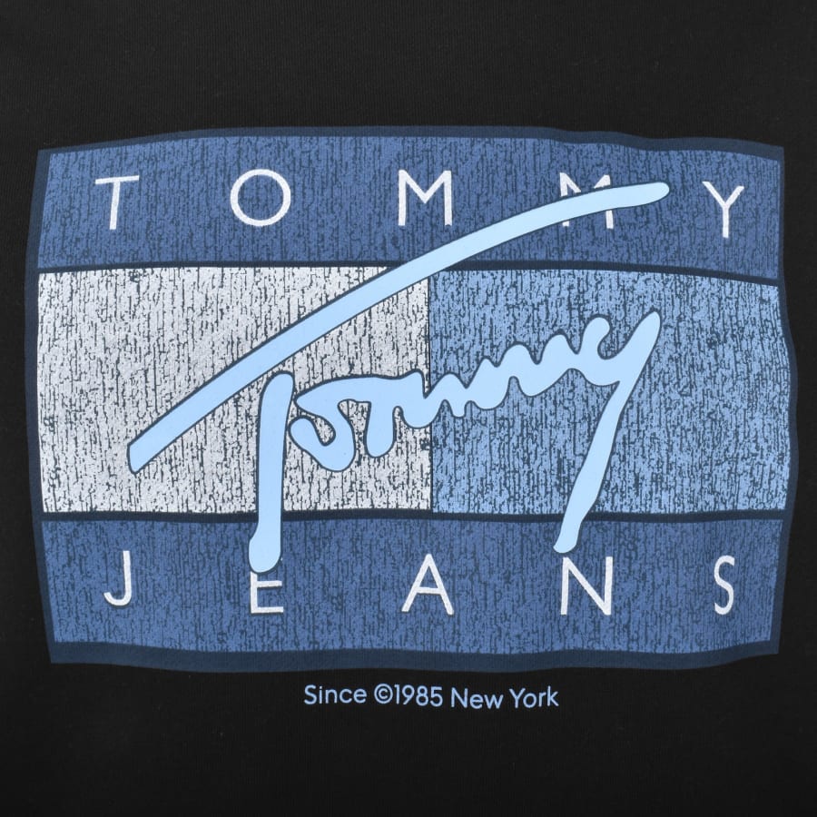 Tommy Jeans DNA Flag Twist Hoodie BlackTommy Jeans DNA Flag Twist Hoodie Black Male X Large
